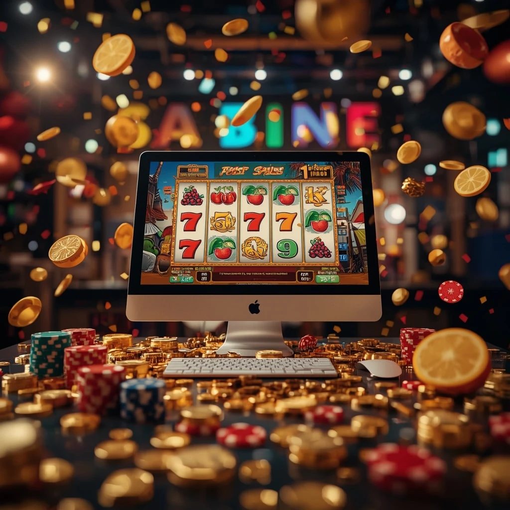 machines à sous sur l'écran MONTECRYPTOS CASINO