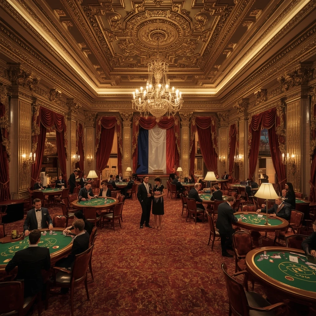 Le casino et le drapeau français MONTECRYPTOS CASINO